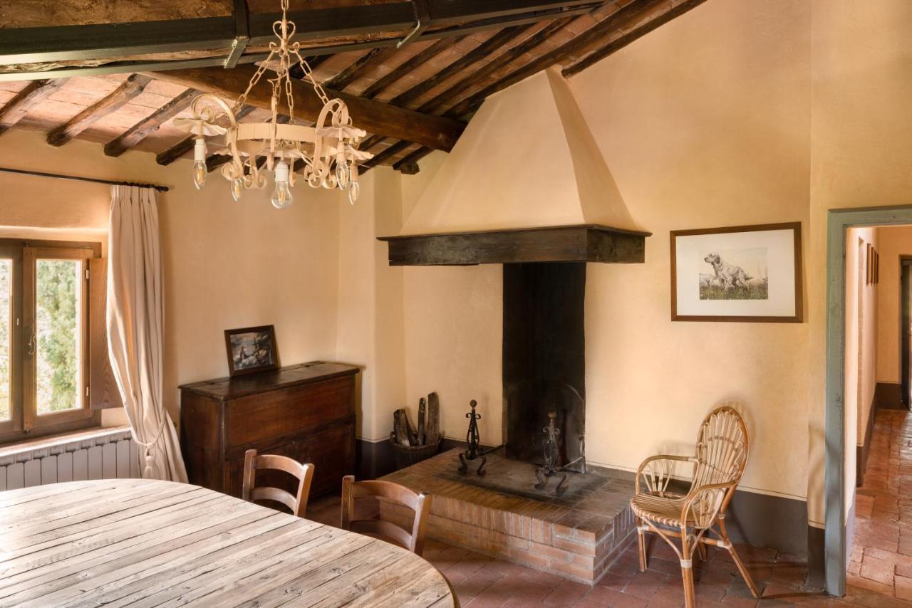 Casa Tolomei Bossi Di Sopra Castelnuovo Berardenga Buitenkant foto