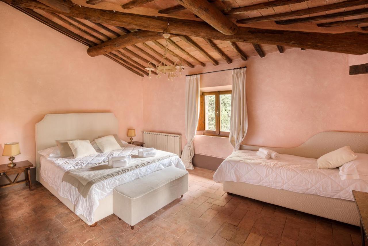 Casa Tolomei Bossi Di Sopra Castelnuovo Berardenga Buitenkant foto