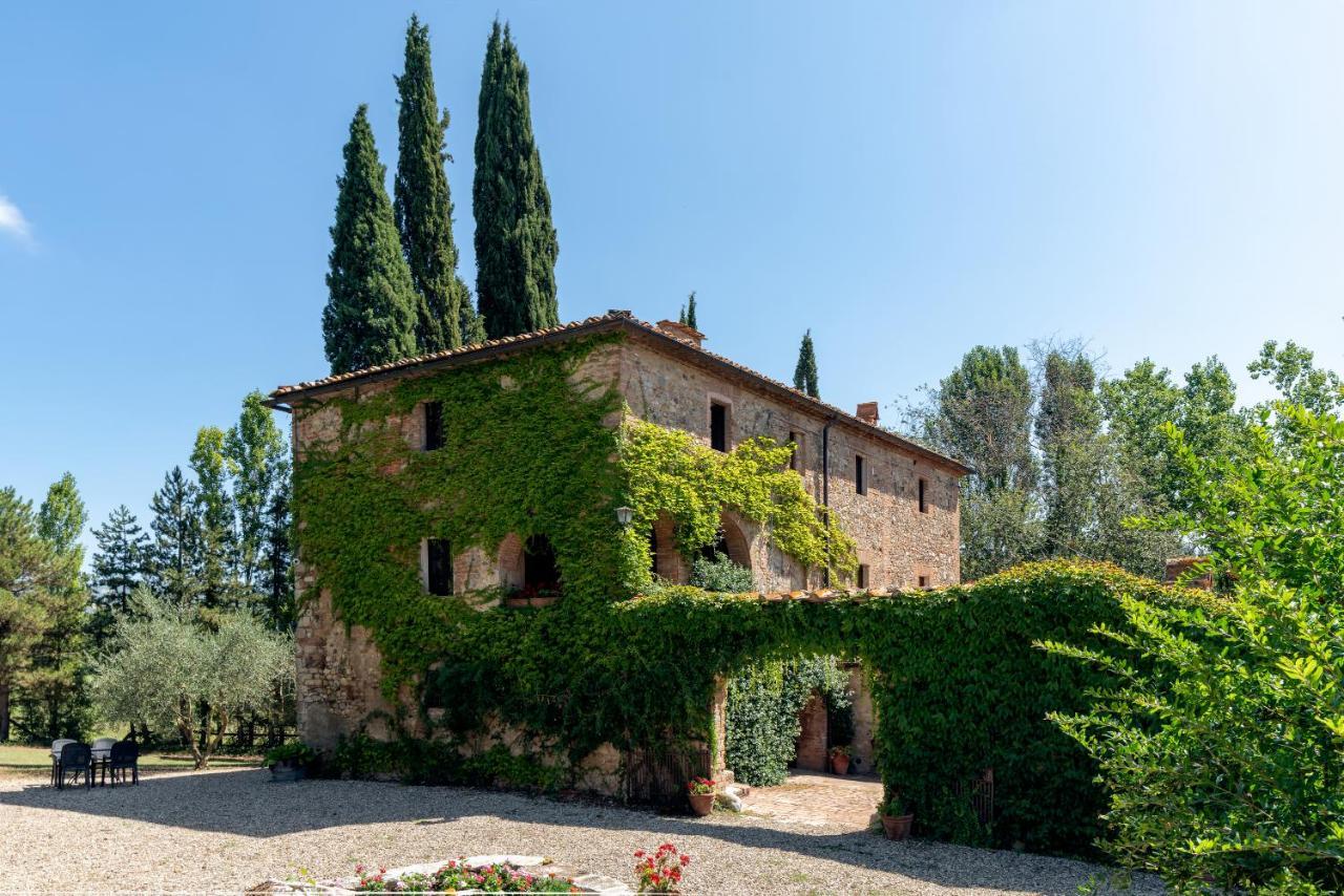 Casa Tolomei Bossi Di Sopra Castelnuovo Berardenga Buitenkant foto